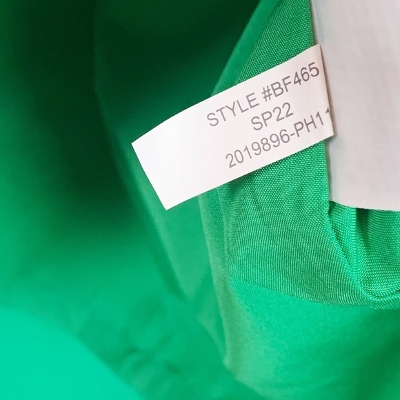 NWT J. Crew Factory Ruffleneck Knee Length Suit Dress In Modern Clover - Picture 8 of 8